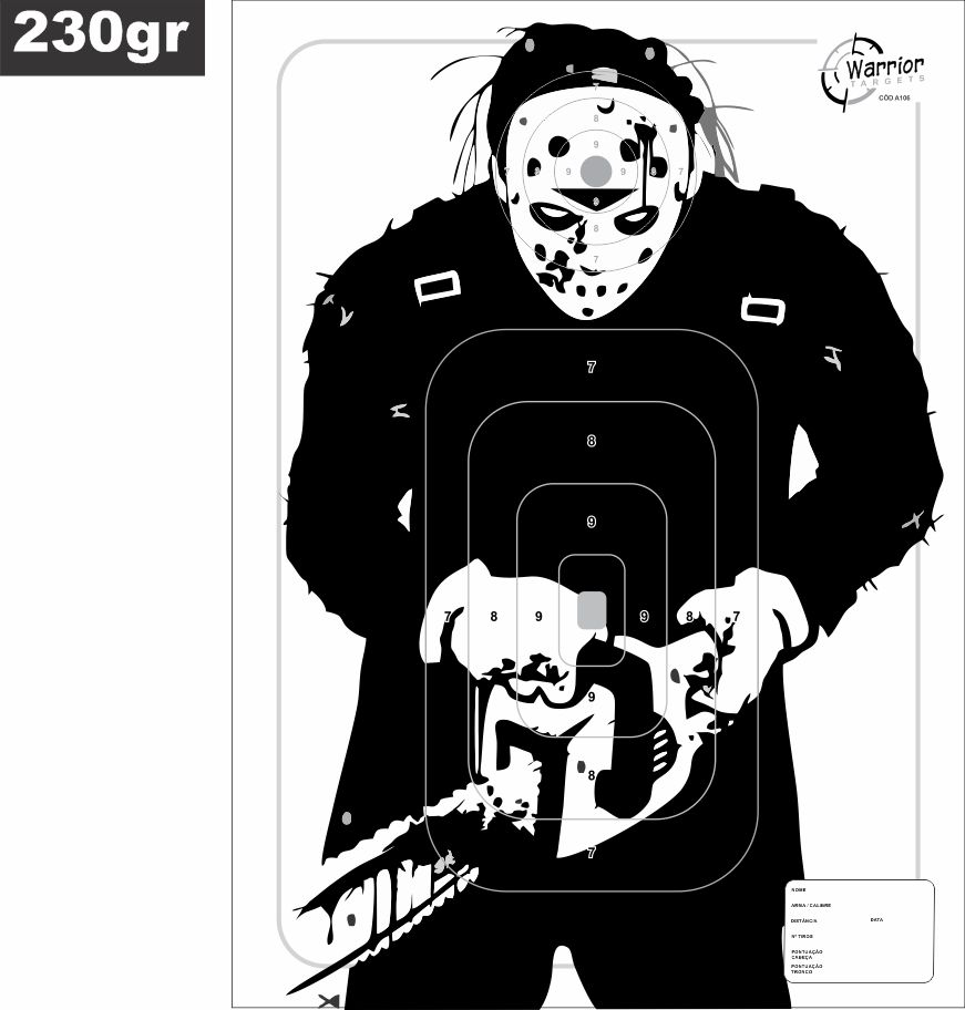 Alvo Recreativo Jason  A106