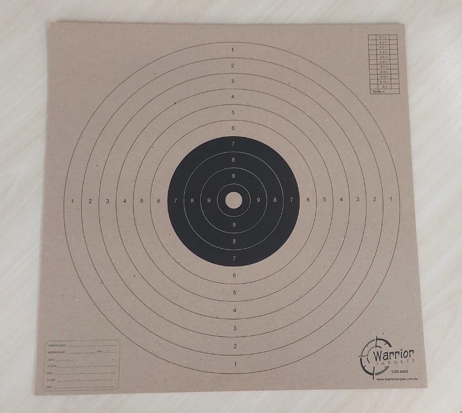 Alvos Pontuação - 450g (pardo) 55x55cm A200